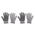 Cut Resistant Gloves Anti Slip Abrasion Resistant Garden Woodworking - Pack of 2 Pairs Large 20 cm