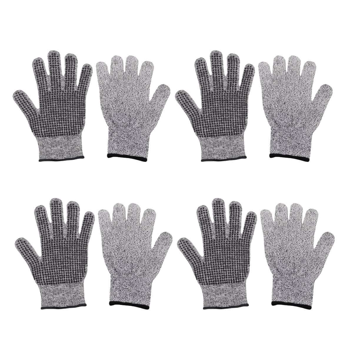Cut Resistant Gloves Anti Slip Abrasion Resistant Garden Woodworking - Pack of 2 Pairs Large 20 cm - view 3
