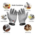 Cut Resistant Gloves for Kitchen and Food Prep - Grey, Large (24 cm) - view 4