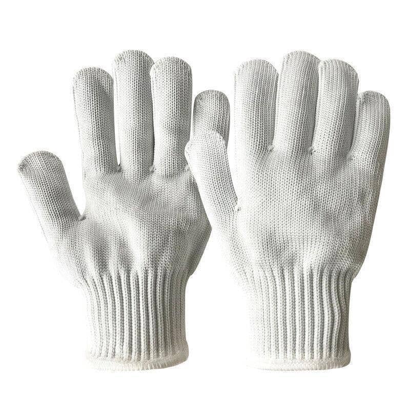 Cut Resistant Gloves, White, Medium, 1 Pair - view 2