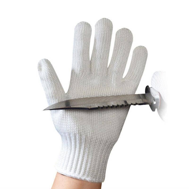 Cut Resistant Gloves, White, Medium, 1 Pair - view 5