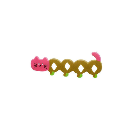 Cute Cat Hair Clip for Girls - Brown