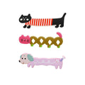 Cute Dog Hair Clip for Girls - Pink - view 3