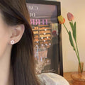 Cute Stud Earrings Set for Women and Girls - Bunny, Daisy and Pink Ball, 3 Pairs - view 5