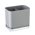 Cutlery Drainer Basket Storage Holder Rack - Grey