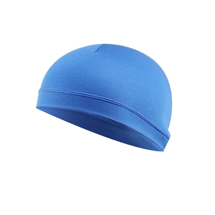Cycling Beanie Sports Cap for Men and Women, Soft Headgear - Blue