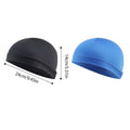 Cycling Beanie Sports Cap for Men and Women, Soft Headgear - Blue - view 4