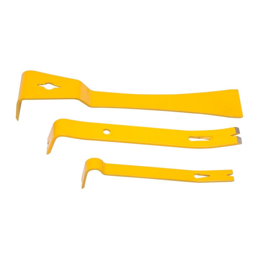 Stanley 3 Piece Light Duty Pry Bar Set - 12cm, 17cm, 30cm - Steel - SuperSaverAU - view 1