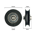 Rolltrak Nylon Concave Roller - 32mm - Nylon - 40kg Load Rate - SuperSaverAU - view 2