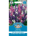 Mr Fothergill Salvia Tricolour Mix - 75mm - Seed - Attracts Bees - SuperSaverAU - view 1