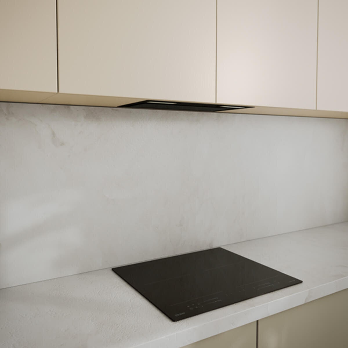 Haier 60cm 600 Series Integrated Insert Rangehood - Black - Wi-Fi SmartHQ App - Touch Controls - HPH60IMB2