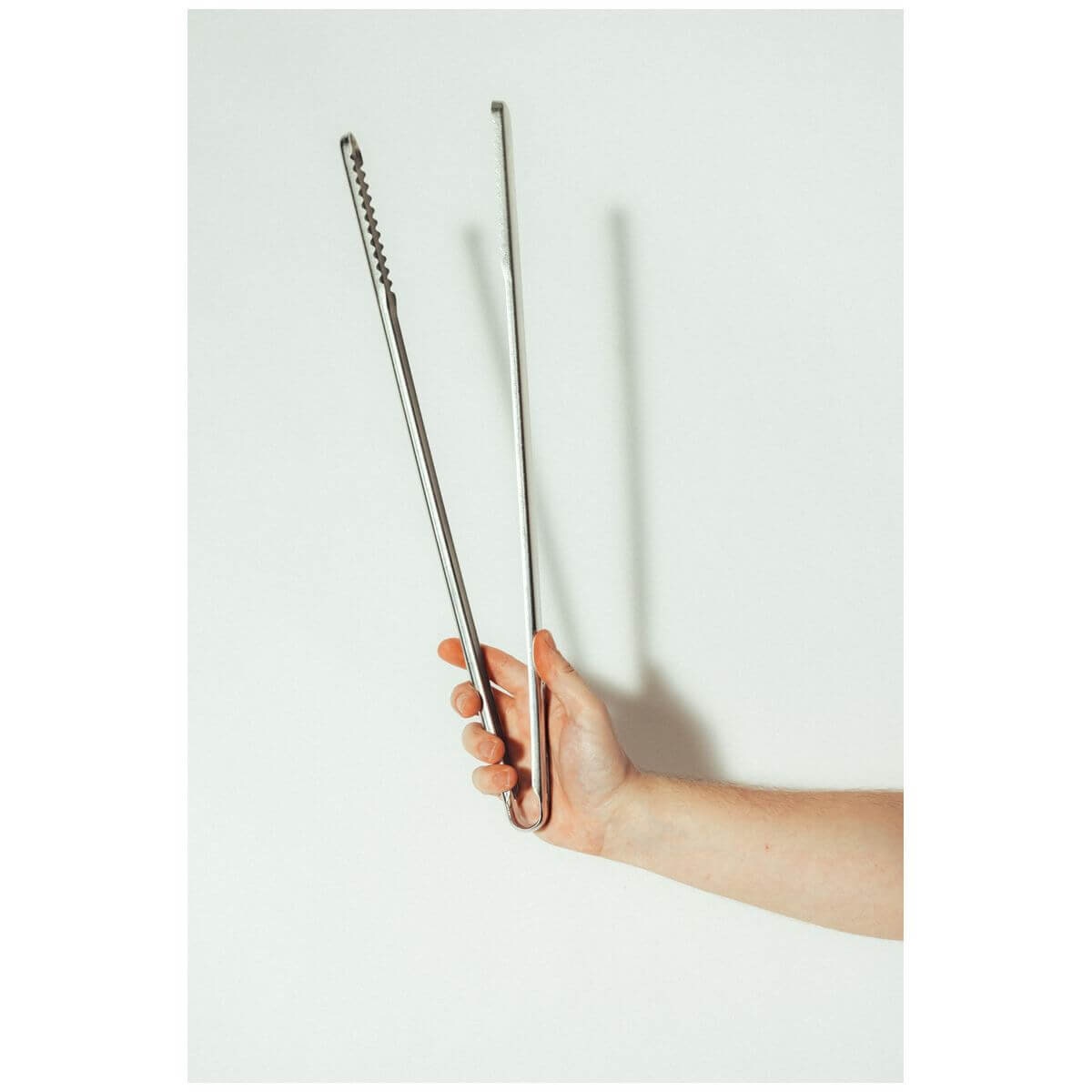 Gozney Live-Fire Tongs - Long Reach 304 Stainless Steel - Serrated Tips - AM2129