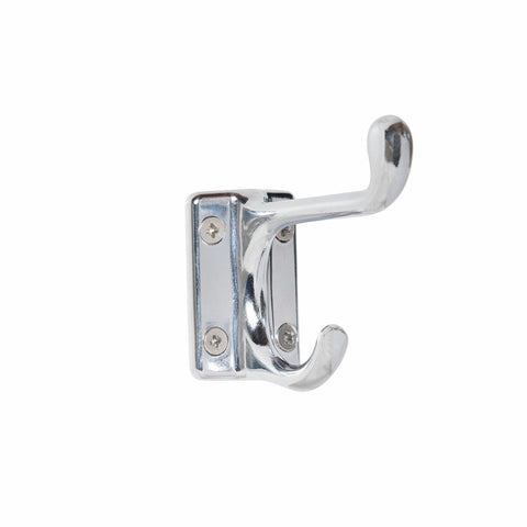 Syneco Robe Hook - 75mm - Zinc - Chrome Plated Finish - SuperSaverAU - view 1