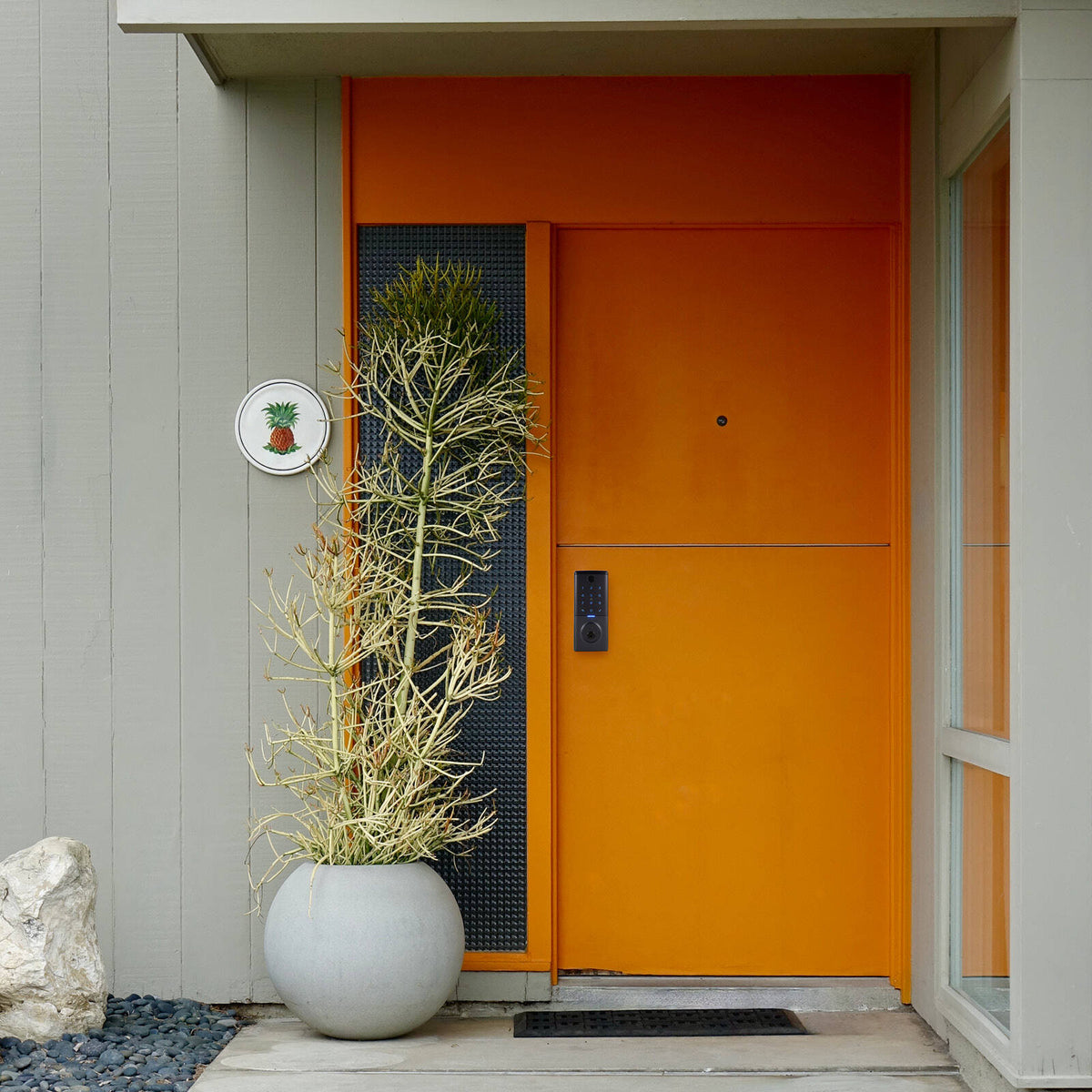 Gainsborough Mode Smart Deadbolt, Graphite Zinc Alloy, App Controlled & Waterproof