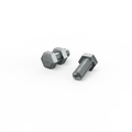 Zenith M10 x 25mm Zinc Plated Hex Head Bolts and Nuts - 2 Pack - Strong Grip - SuperSaverAU - view 1