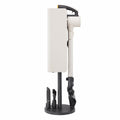 LG CordZero stick vacuum cleaner - 220W suction, auto-emptying compact tower, beige - A9L-AIR