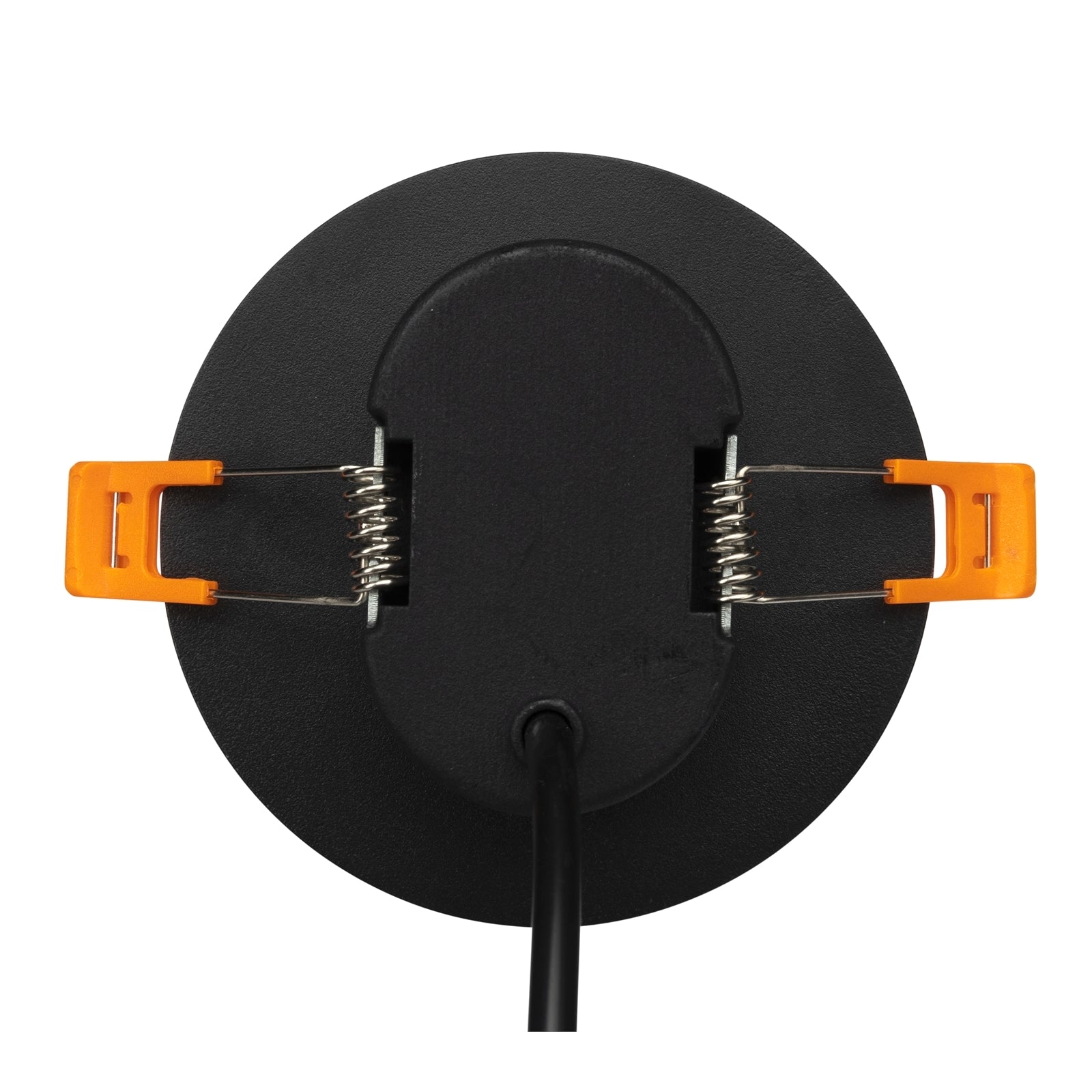 Brilliant Lighting Jez 7W Matt Black Plug In DIY LED Spotlight GU10 21388/06