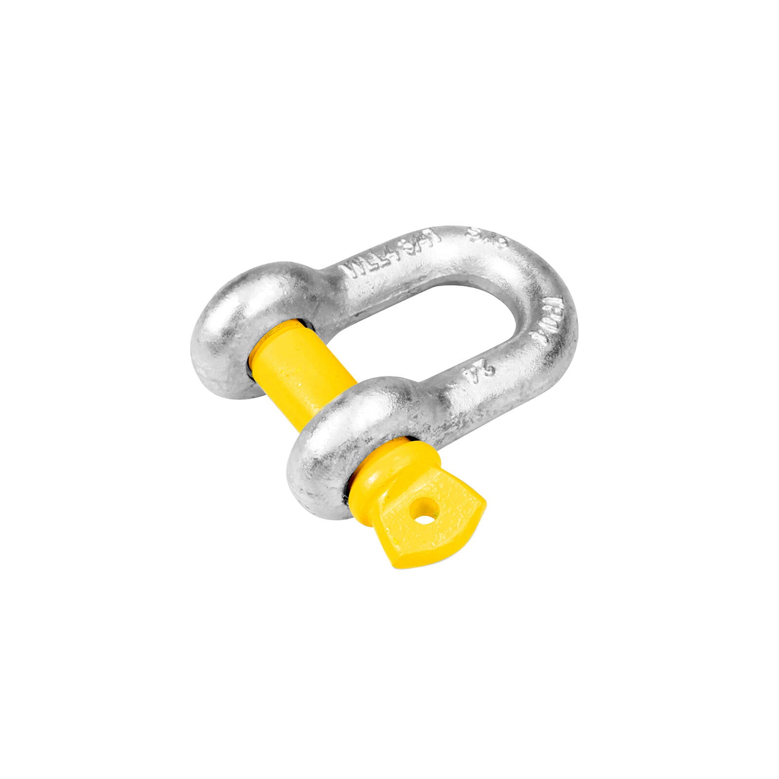 Pinnacle 19mm Galvanised Steel D Shackle 4750kg