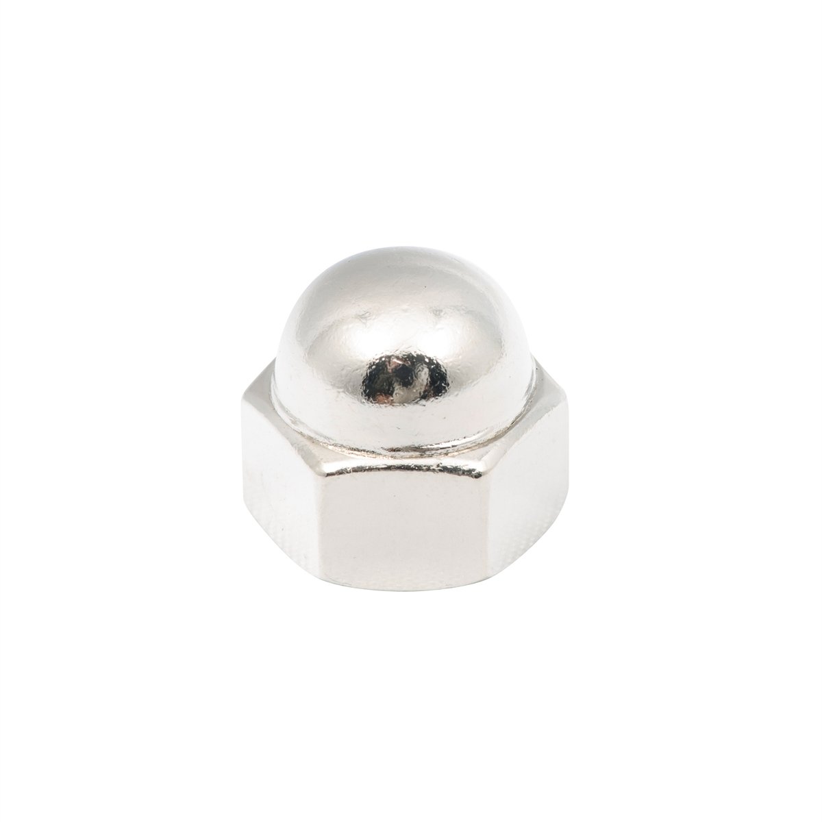 Zenith Dome Nuts - 5/16" - Steel - Chrome Plated - 9 Pack - SuperSaverAU - view 2