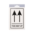 Packz This Way Up Label - 110 x 75mm - 60 Pack - Strong Adhesive - SuperSaverAU - view 2