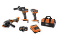 AEG 18V Brushless 3-Piece Force Kit - 5.0Ah Battery - Heavy-Duty Tools - SuperSaverAU - view 1