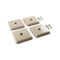 Surface Gard 55mm Square Glide Slide 4 Pack Rubber Easy Move - SuperSaverAU - view 1