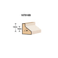 Ultra 6.4mm 45 Degree Chamfer Router Bit - Tungsten Carbide Tipped, 1/4" Shaft