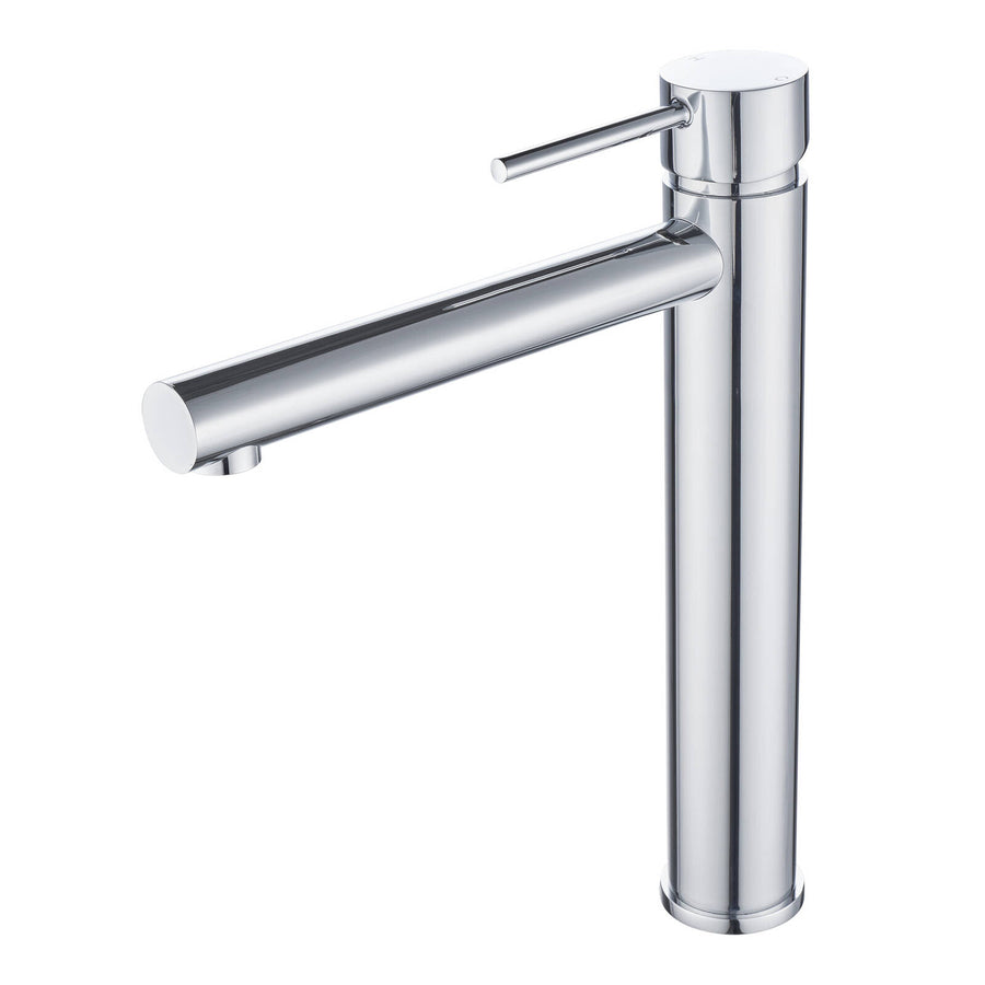 Mondella Resonance 35mm Chrome Vessel Basin Mixer 7.5L/min WELS 4 Star