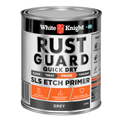 White Knight Rust Guard Etch Primer Paint 0.5L - Quick Dry - Grey - Rust Protection - SuperSaverAU - view 1