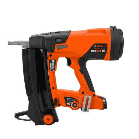 Ramset TrakFast 65 Cordless Concrete Nailer 15-65mm Orange TF65