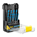 Kango 10 Piece Multi Material Drill Bit Set - 1/4" Shank - 3mm to 10mm - Durable Carbide Tips - SuperSaverAU - view 2