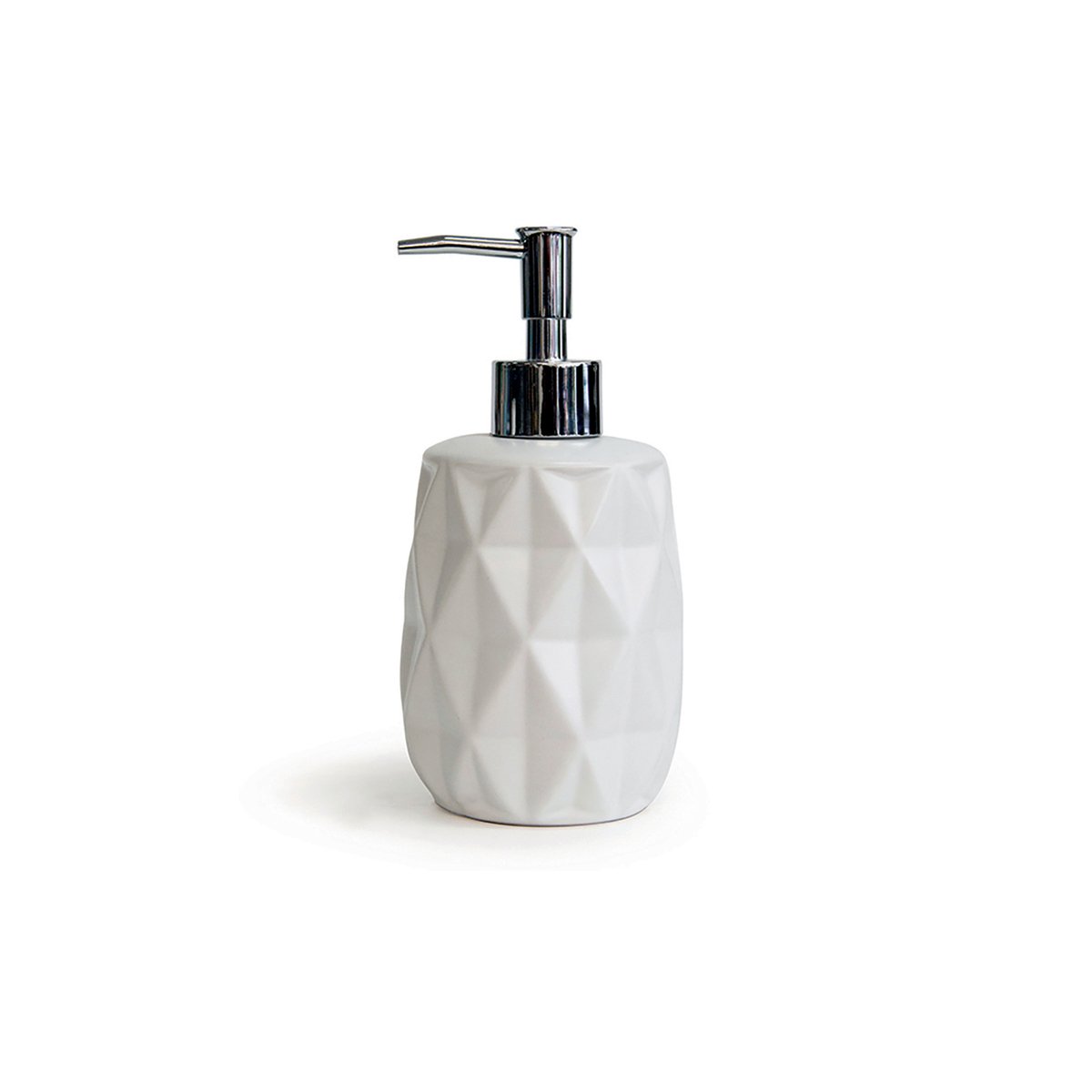 Wet By Home Design Geo Soap Dispenser - Ceramic - 450ml - Modern Design - SuperSaverAU - view 1