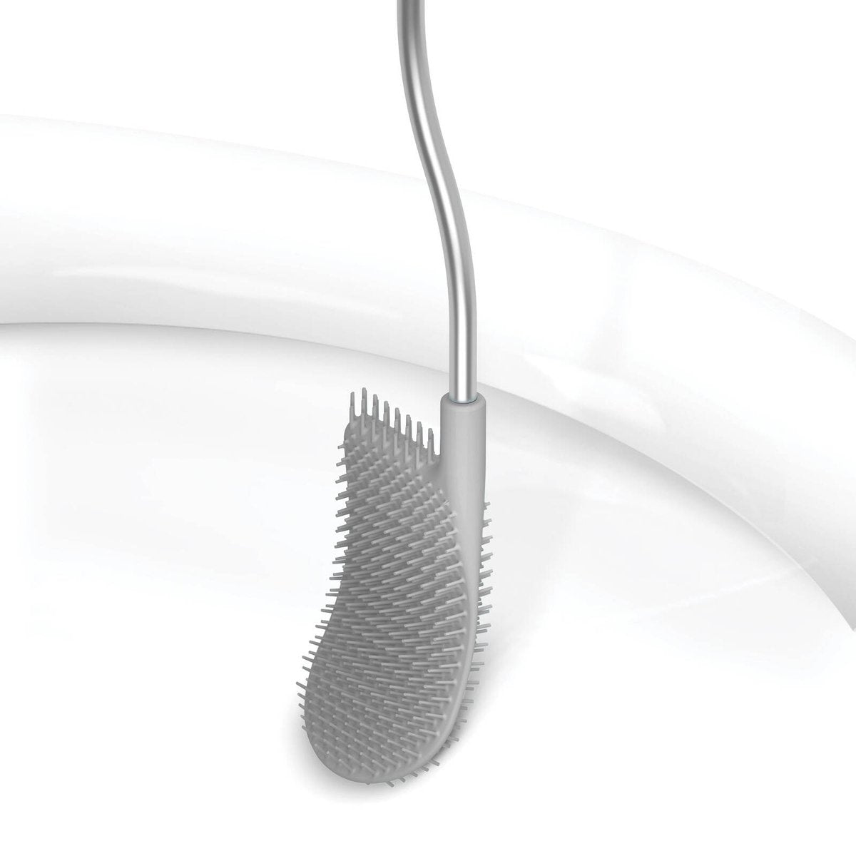 Joseph Joseph Duo Flex Lite Toilet Brush - Flexible Head - Anti-Drip Design - 123mm x 422mm x 87mm - SuperSaverAU - view 2