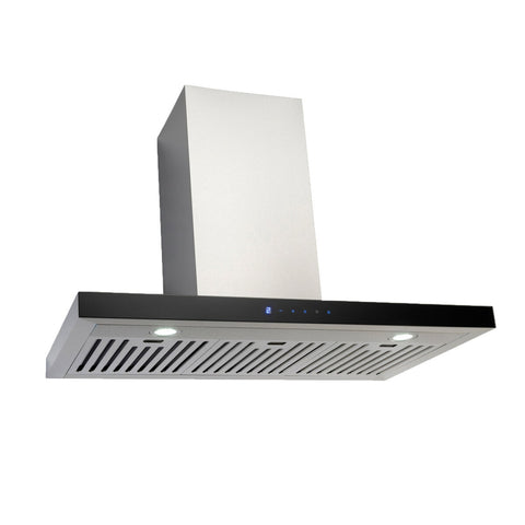 Euro Appliances 90cm canopy rangehood - 1000m³/h, 3 fan speeds, stainless steel - EA90STRS2