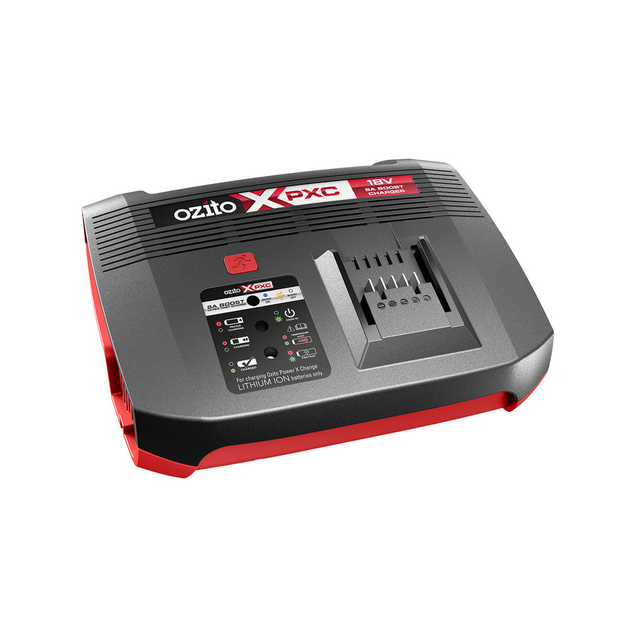 Ozito PXC 18V Ultra Fast 8A Charger PXCG-080 with Boost Function