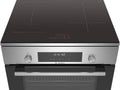 Bosch 60cm Series 6 Induction Freestanding Oven - 63L, Pyrolytic Cleaning, CombiZone - HLS79R351A