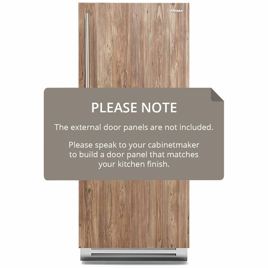 Fhiaba 626L Integrated Column Fridge Right Hinge - Total No Frost, Stainless Steel Interior - S8990FR6A