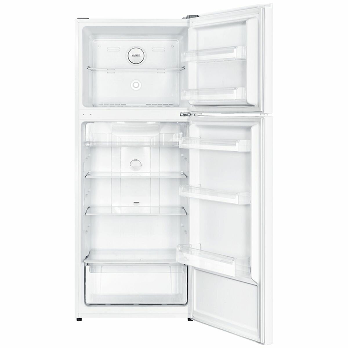 Haier 415L Top Mount Frost Free Fridge - White - Chiller Drawer - 4 Star Energy Rating - HRF454TW3
