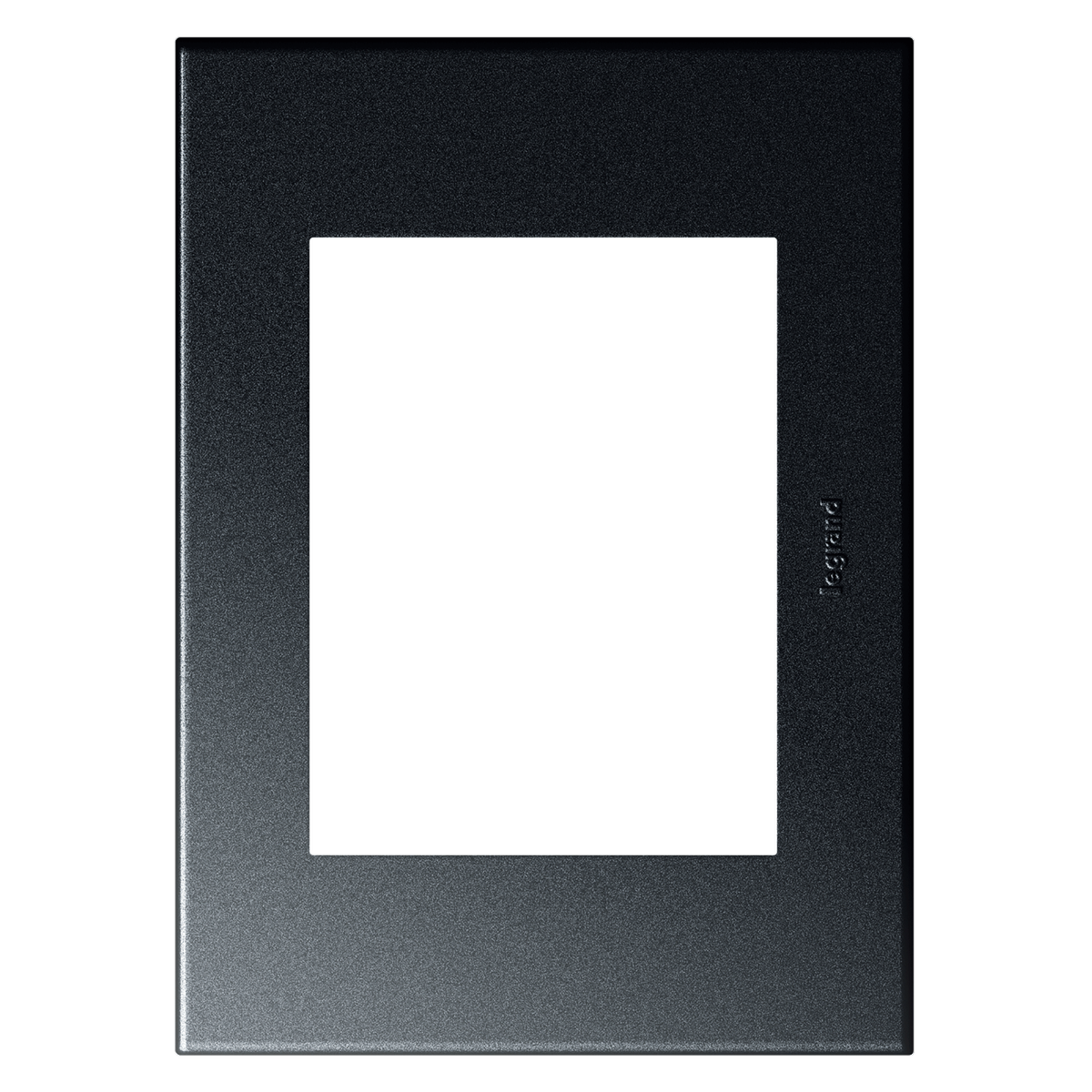 Hpm Arteor Coverplate Graphite - 127mm x 92mm - Modern Design - SuperSaverAU - view 1
