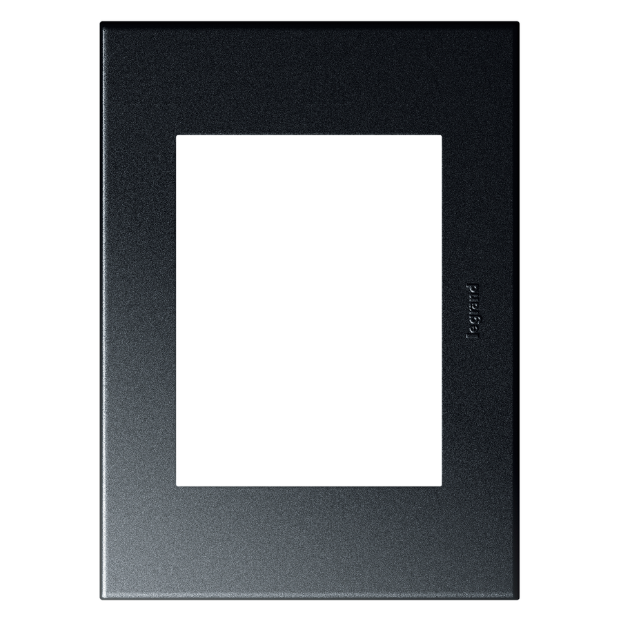 Hpm Arteor Coverplate Graphite - 127mm x 92mm - Modern Design - SuperSaverAU - view 1