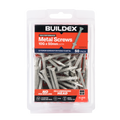 Buildex 10g x 50mm Sheet Metal Screws - Countersunk Rib Head - 50 Pack - Corrosion Resistant - Wing TEKS® Tip - SuperSaverAU - view 1