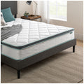 Zinus Queen 25cm Deluxe Bonnell Inner Spring Mattress - Euro Top - CertiPUR-US Foam - AU-MSSAO1ZC-10Q