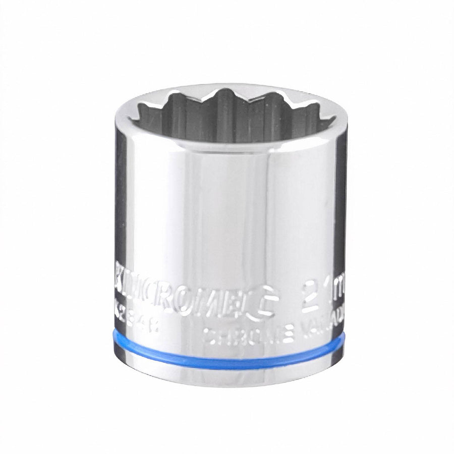 Kincrome 21mm 3/8" Drive Socket 12 Point Chrome Vanadium Steel