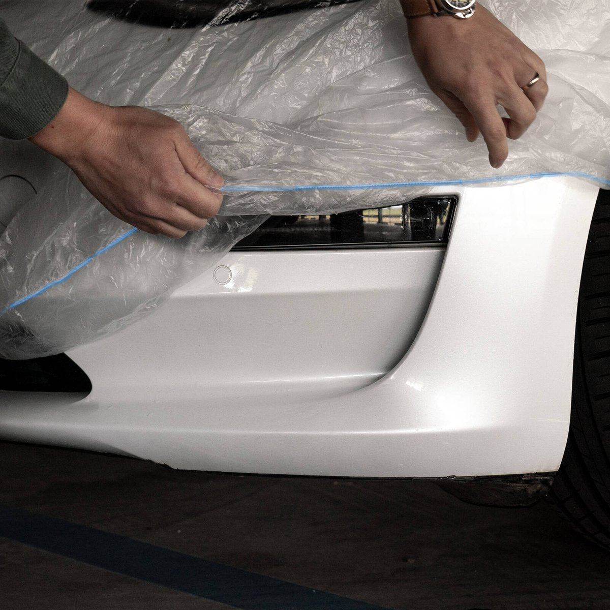 Weathershield Large Indoor Temporary Car Cover - 2500mm x 6000mm - Dust Protection - SuperSaverAU - view 5