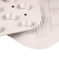 Barelli Non Slip Bath Mat 53x53cm Rubber Durable Safety Design - SuperSaverAU - view 2