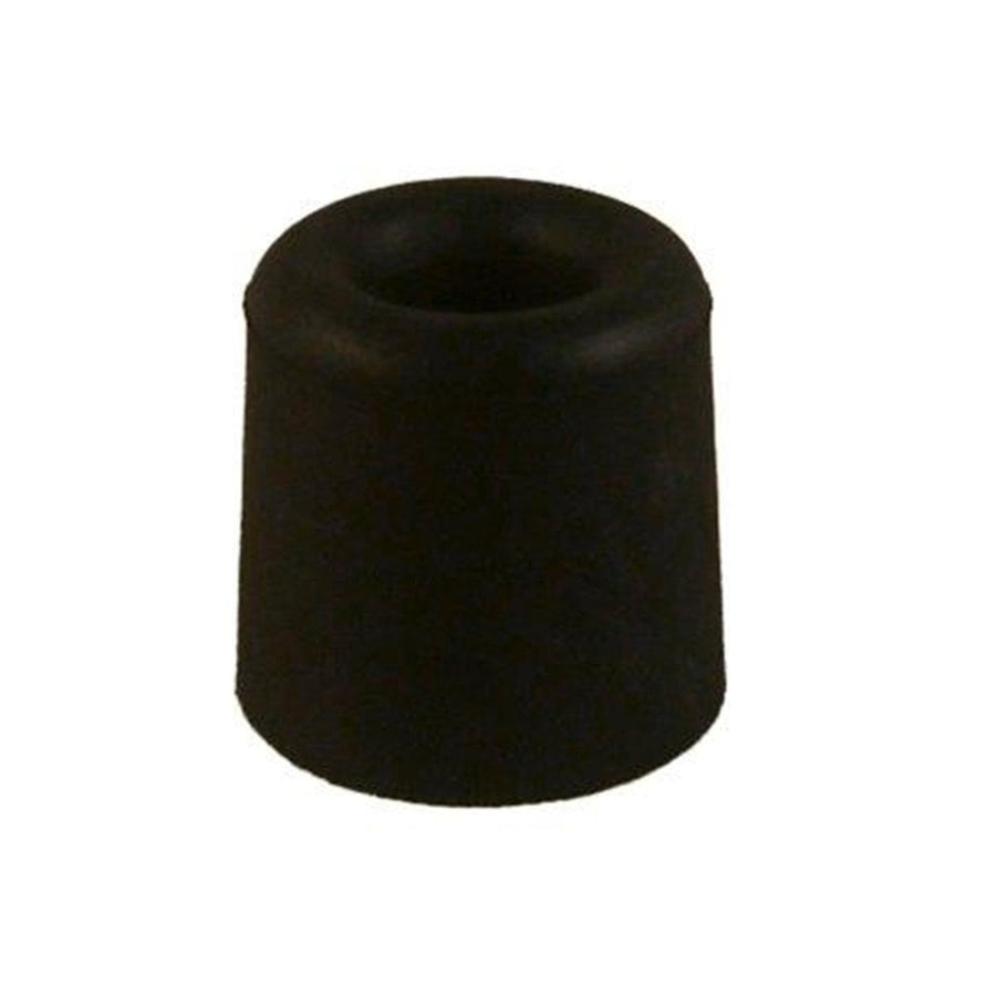Adoored Round Door Stop - 30mm - Black Rubber - Interior/Exterior Use - SuperSaverAU - view 1