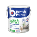 British Paints 4L White Semi Gloss Interior Paint - Clean & Protect - 16 m² Coverage - SuperSaverAU - view 1