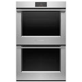 Fisher & Paykel Series 9 76cm Professional Pyrolytic Built-In Double Oven - 230L Stainless Steel - OB76DPPTX1