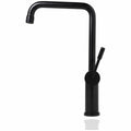 Titan Essentials Squareneck Kitchen Mixer Tap - Matte Black, Diamond Knurled Handle, 5 Star WELS - TTBS1