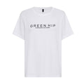 Green Hip Short Sleeve T Shirt 2XL - White - 100% Organic Cotton - Comfortable - SuperSaverAU - view 1